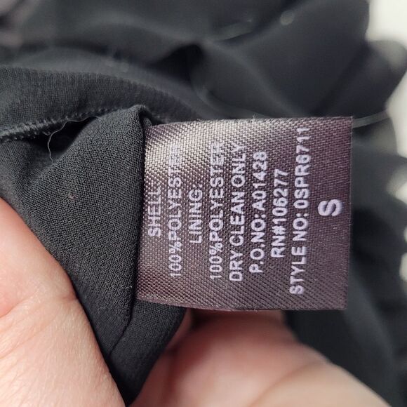 HALE BOB dress gray‎ black circle sequin layered ombre shift S - Picture 7 of 9